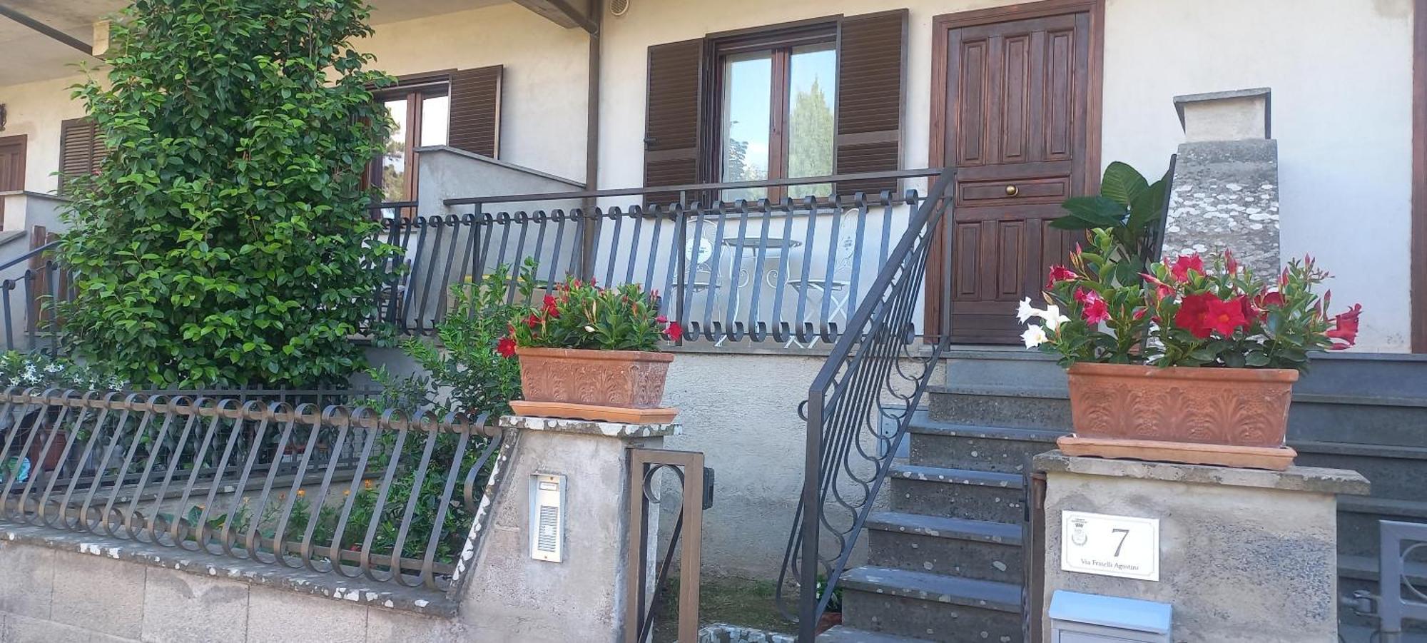 Ferienwohnung A Casa Ida Bagnoregio Exterior foto